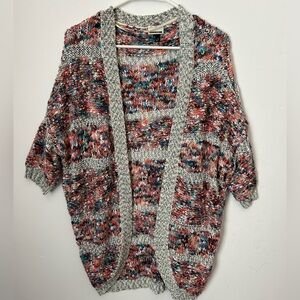 Noisy May Multicolor Knit Cardigan Size Small